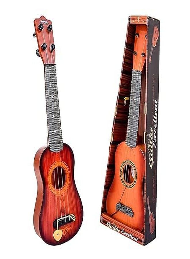 Crazy Buy Guitar Toy 4 Strings Acoustic Music Toys for Kids, Musical Instrument for Kids, Educational Toy Guitar for Beginners, Learning Musical Toy - Image 1